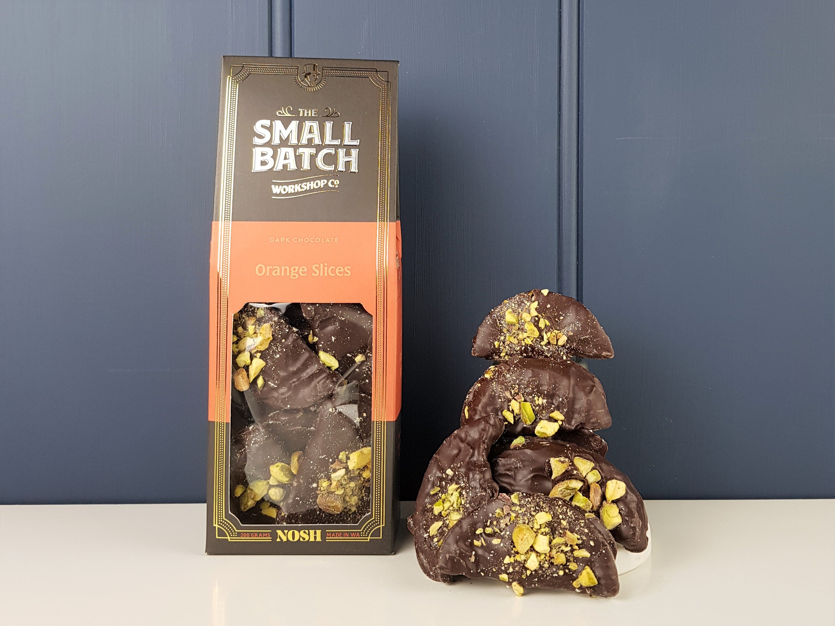 Dark Choc Orange Slices 200g