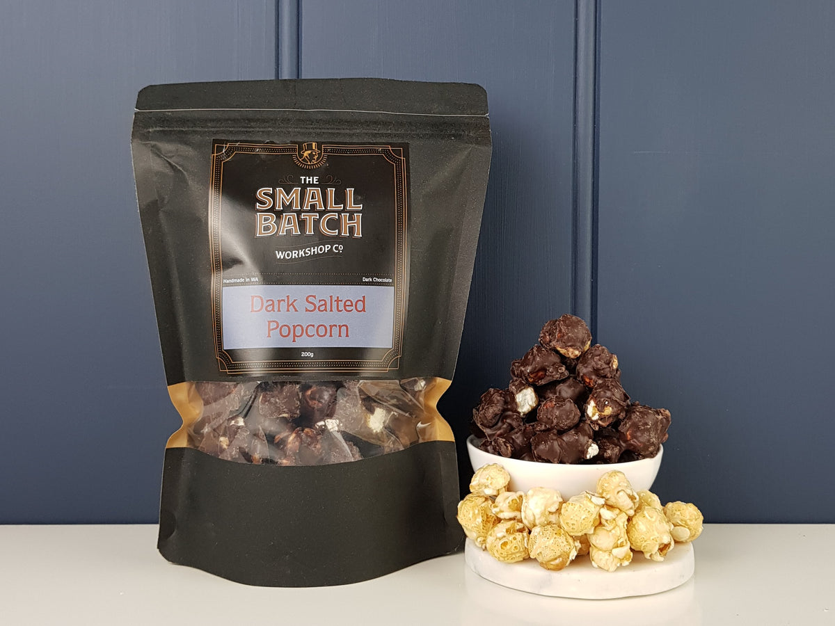 Dark Salted Choc Popcorn 200g – Nosh Gourmet Gifts