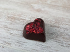 Dark Raspberry Hearts 8 pce