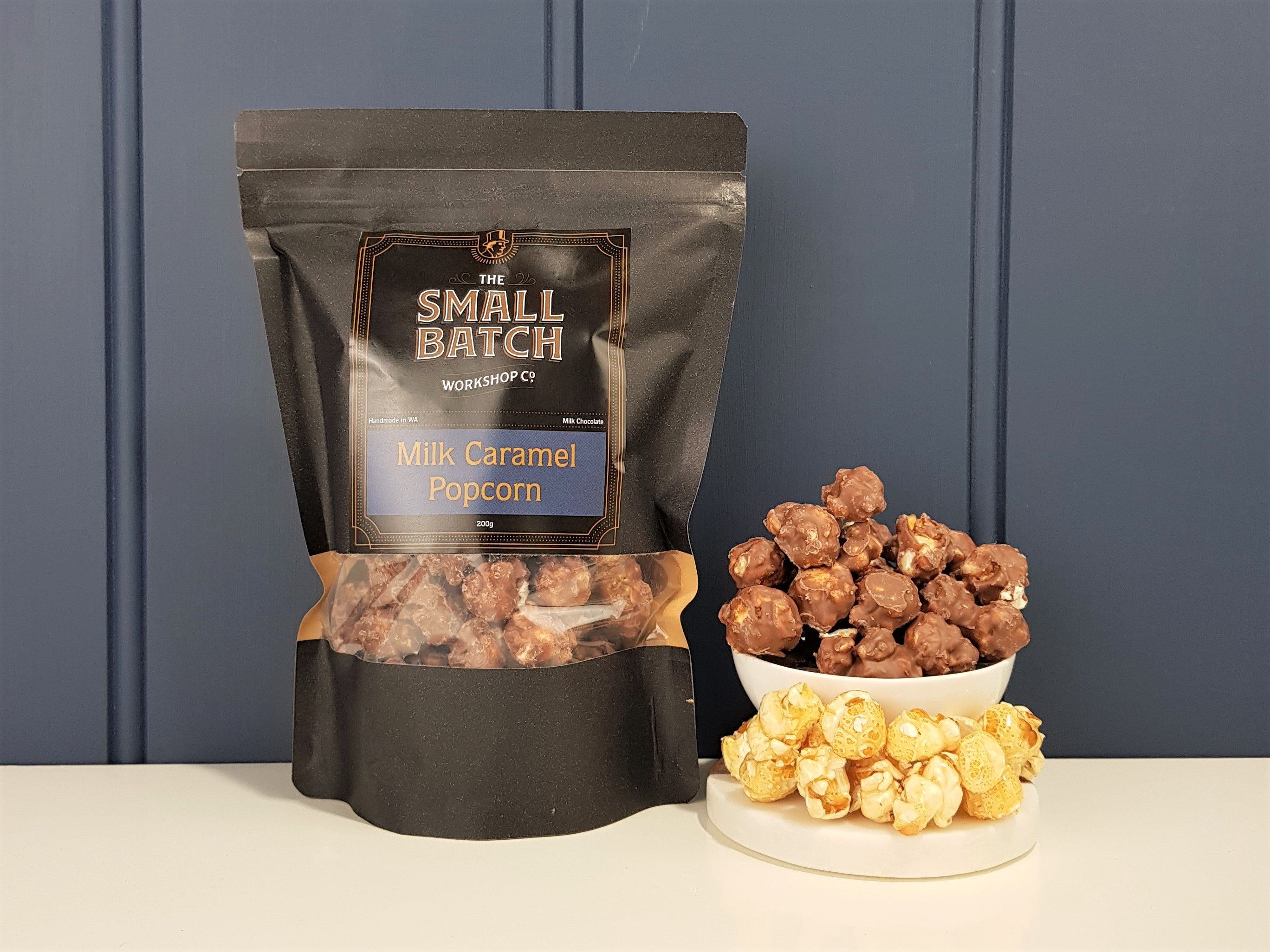 Milk Choc Caramel Popcorn 200g