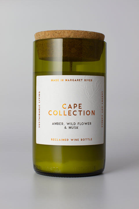 Cape Collection Candle - Amber, Wild Flower & Musk