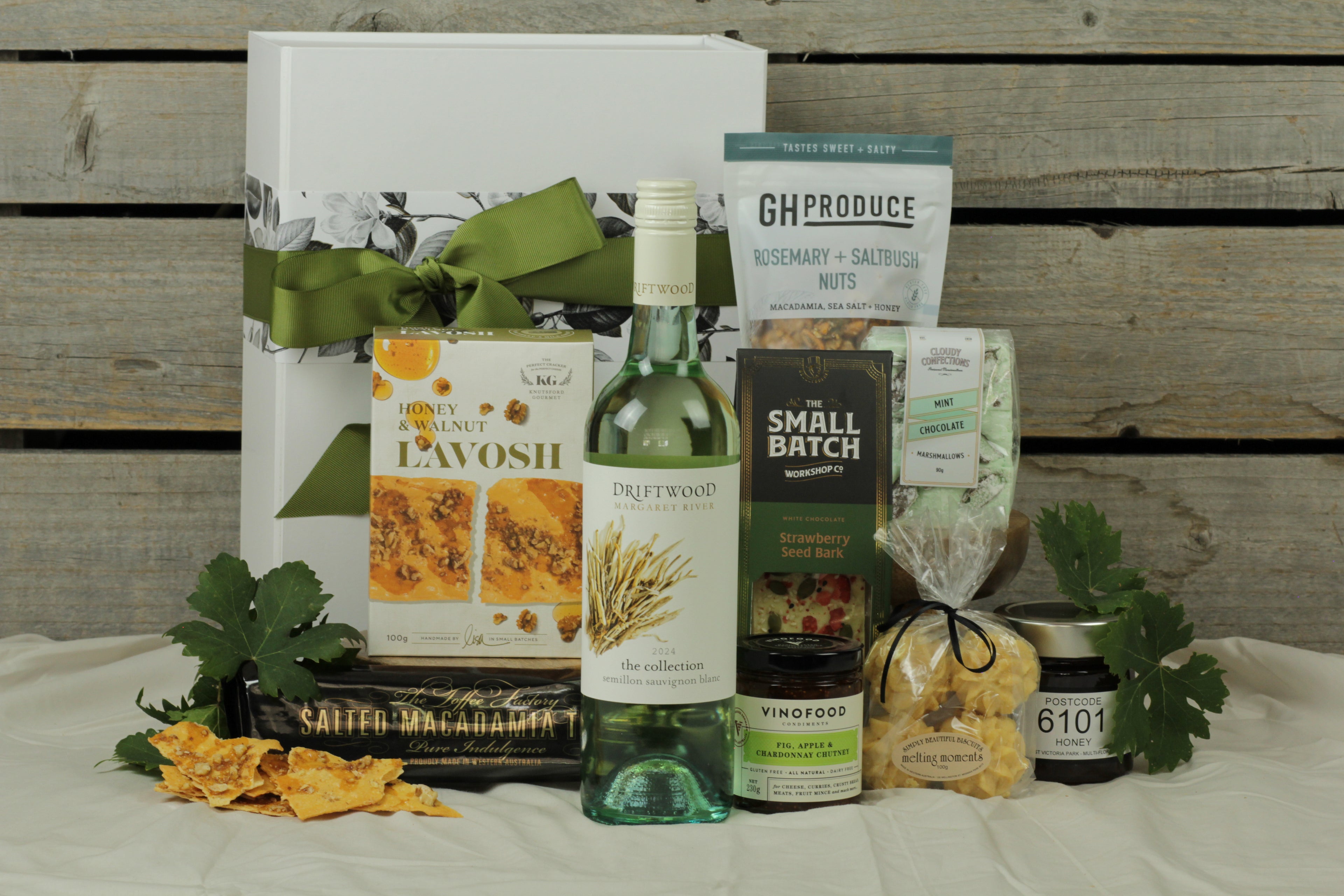 Premium White Wine Gourmet Box