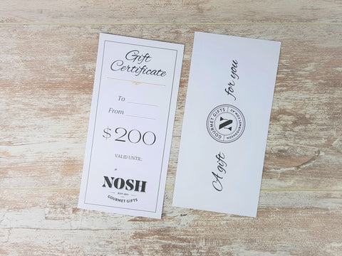 Gift Certificate $200 (in-store)
