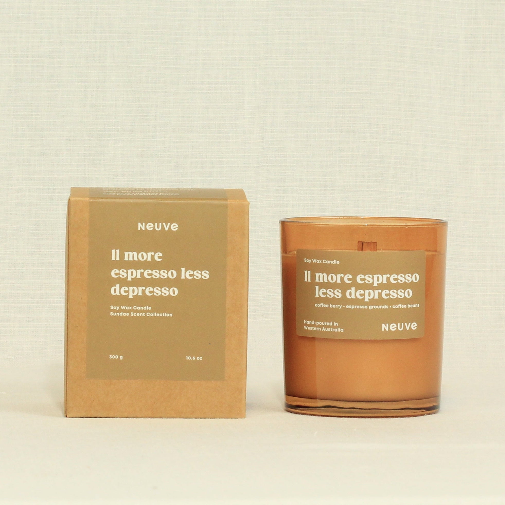 Neuve Candle - More Espresso, Less Depresso