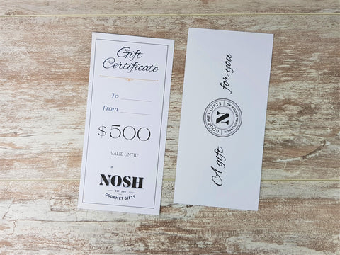 Gift Certificate $500 (in-store)